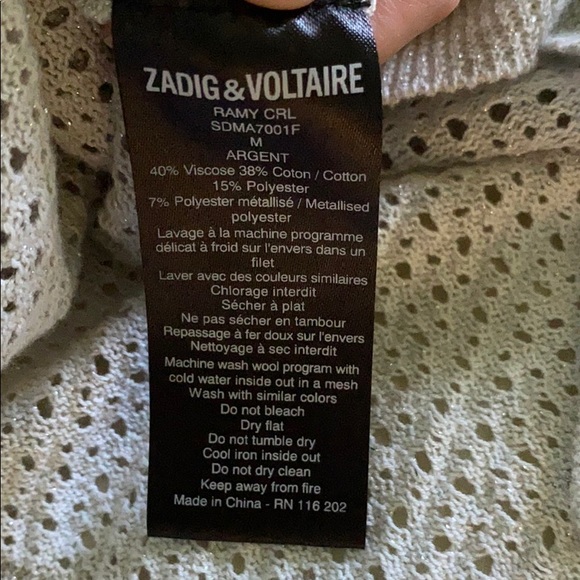 Zadig & Voltaire sweater tank - Picture 8 of 9